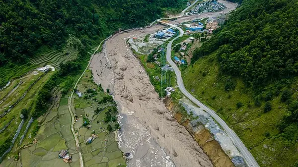 Наводнение в Непале: не менее девяти погибших, десятки пропавших