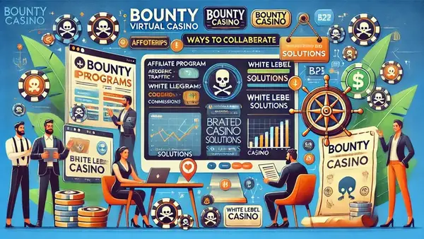 Виртуальное казино Баунти: способы сотрудничества