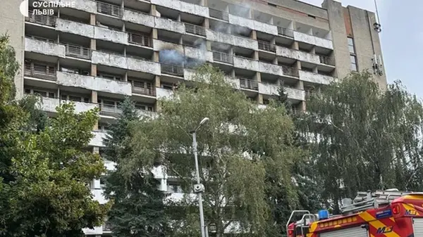 Пожар в отеле Львова: стало известно о пострадавших