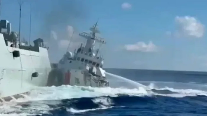 Корабли Китая столкнулись, когда преследовали филиппинских рыбаков