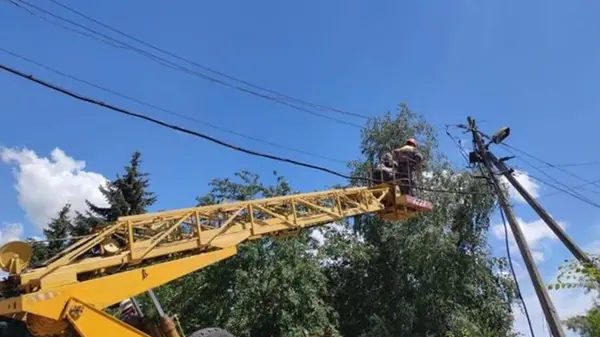 Отключения распространились на девять областей Украины