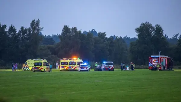 В Нидерландах разбился воздушный шар с 34 людьми