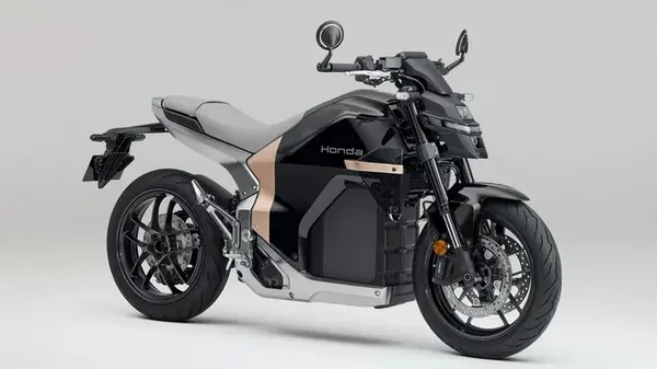 Необычный дизайн и быстрая зарядка: представлен первый электробайк Honda (фото)