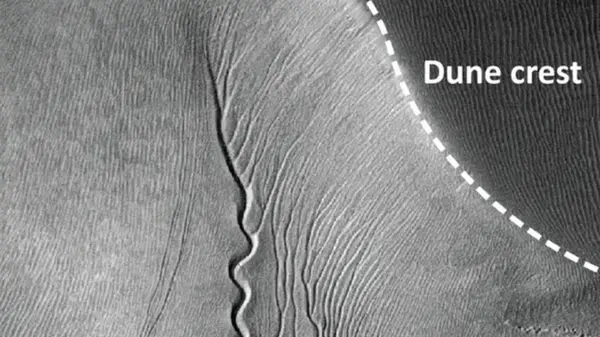 На Марсе появляются свежевырытые каналы: они напоминают песчаных червей из «Дюны» (видео)