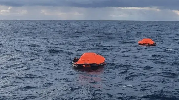 В Черном море затонуло грузовое судно: спасен украинский экипаж