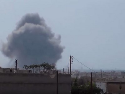 В Сети опубликовали видео второй волны авиаударов России по Сирии (видео)