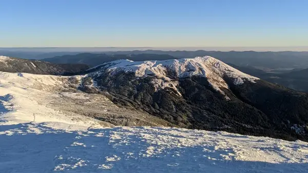 В Карпатах похолодало до 8 градусов мороза