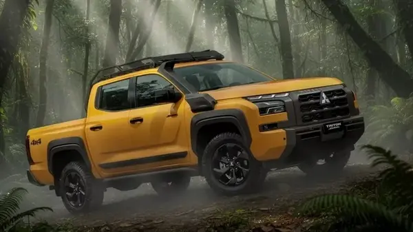 Презентован самый экстремальный пикап Mitsubishi для тяжелого бездорожья (фото)