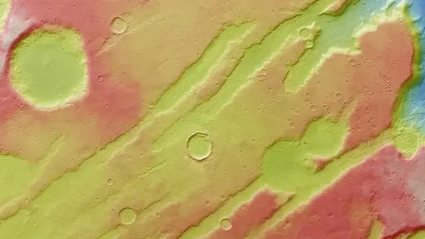 Ледниковый период на Марсе закончился недавно: лед достигал средних широт