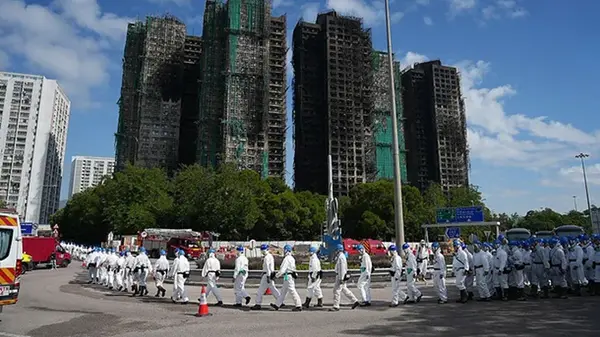 В Гонконге число жертв пожара возросло до 151