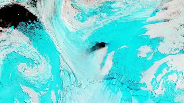 В крупнейшей ледяной пустыне в мире катастрофически мало льда: он отсутствует в ключевом месте