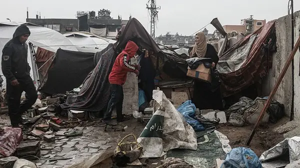 В Газе жертвами шторма и ливней стали 12 человек