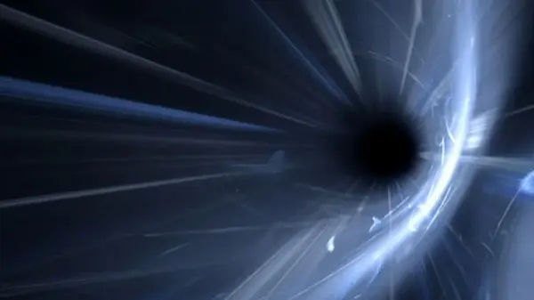 Впервые обнаружена огромная черная дыра, убегающая из галактики