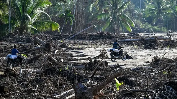 Разрушительное наводнение на севере Индонезии привело к гибели 14 человек