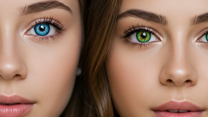 линзы цветные