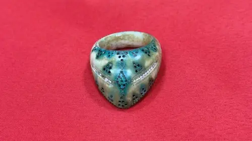 В Турции нашли перстень лучника с жемчугом возрастом более 800 лет