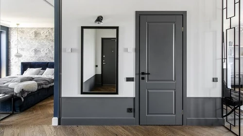Сірі міжкімнатні двері: універсальний акцент в інтер’єрі