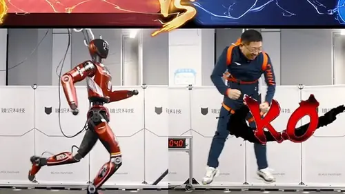 В Китае показали самого быстрого в мире гуманоидного робота (видео)