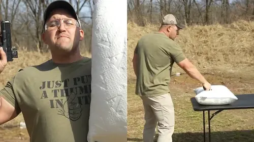 Мужчина проверил миф о подушке в качестве глушителя: результаты его поразили (видео)