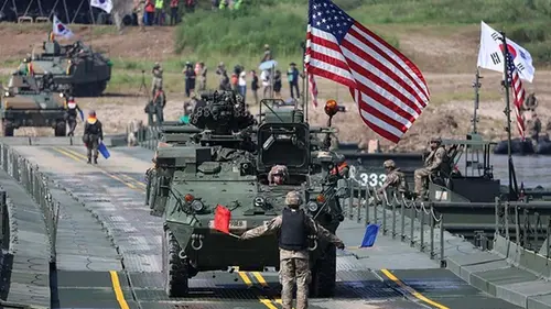 США и Южная Корея начали масштабные военные учения