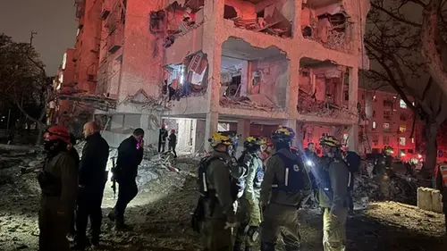 Иран нанес баллистический удар возле ядерного объекта в Израиле