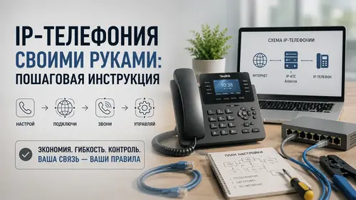IP-телефония своими руками: пошаговая инструкция