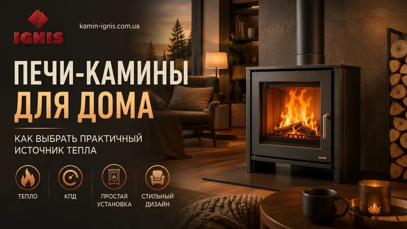 Печи камины для дома: как выбрать практичный источник тепла