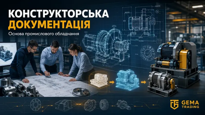 Розробка конструкторської документації: важливий етап у створенні промислового обладнання