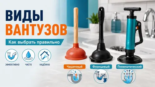 Виды вантузов и особенности выбора: что стоит помнить при покупке