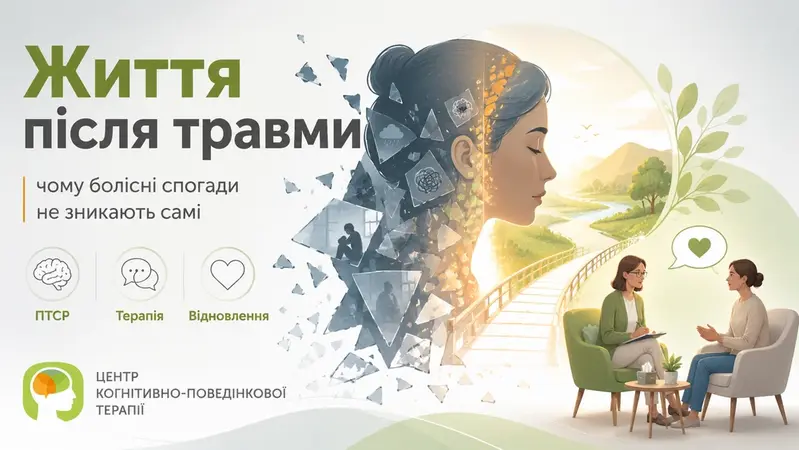 Життя після травми: чому болісні спогади не зникають самі по собі