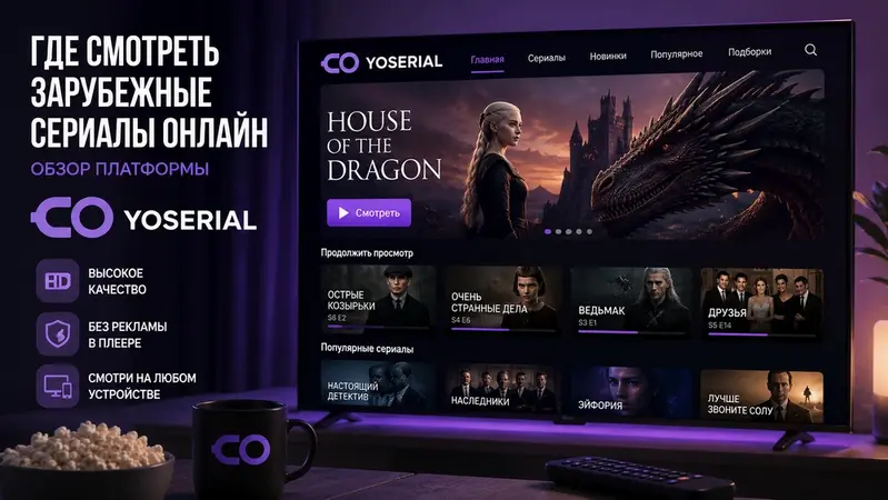Где смотреть зарубежные сериалы онлайн: обзор платформы Yoserial