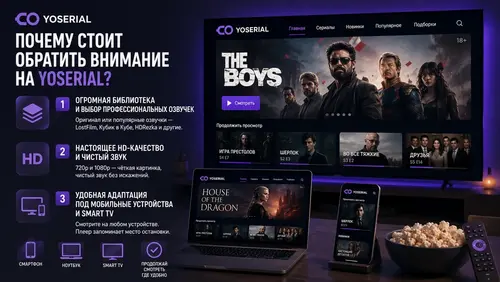 платформа для просмотра сериалов онлайн Yoserial