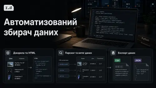 Автоматизований збирач даних на Python