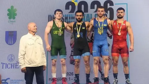 Шість чемпіонів: збірна України з греко-римської боротьби тріумфувала на турнірі в Литві