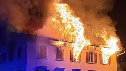 В Швейцарии в двух пожарах пострадали 19 человек