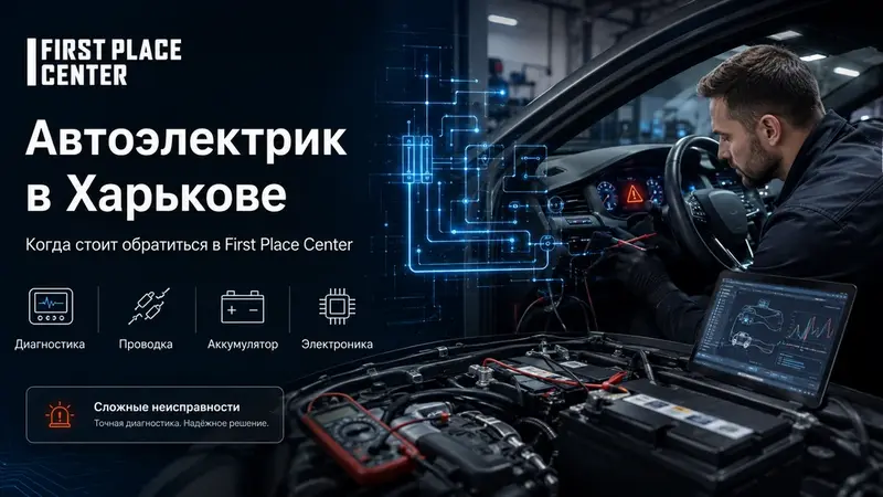 Автоэлектрик в Харькове: когда стоит обратиться в First Place Center