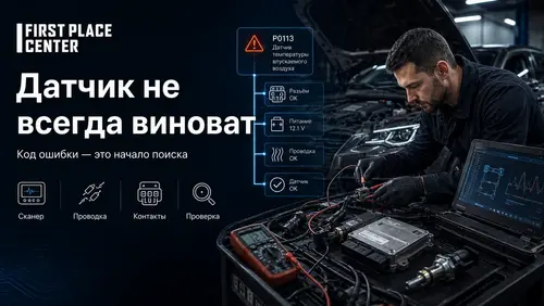 «Диагностика показала датчик» ещё не означает, что датчик сломан