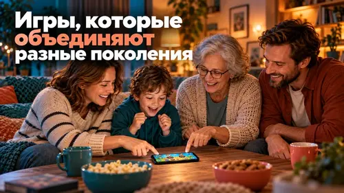 офлайн игры, которые объединяют поколения