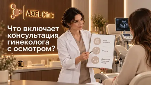 Что включает консультация гинеколога с осмотром