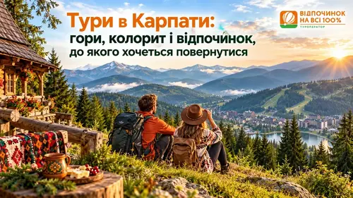 Тури в Карпати: гори, колорит і відпочинок, до якого хочеться повернутися