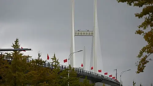 Китай и Северная Корея открыли второй мост длиной почти 3 км
