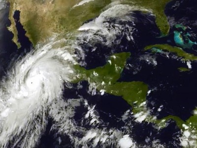 В NASA показали видео мощнейшего урагана «Патрисия»