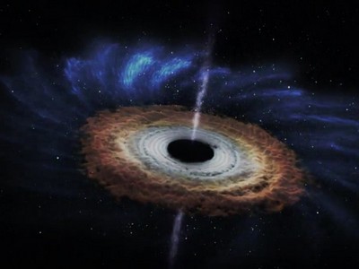 NASA опубликовало уникальное видео уничтожения звезды черной дырой