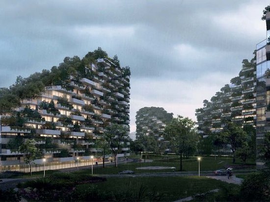 Китайцы намерены создать вертикальный город-лес