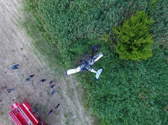 В РФ во время авиашоу упал самолет (видео)