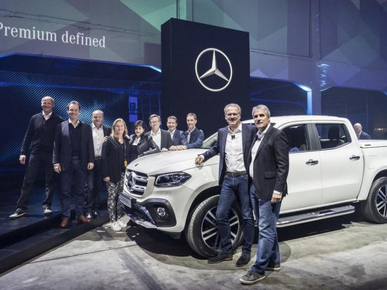 Mercedes представила свой первый пикап X-Class