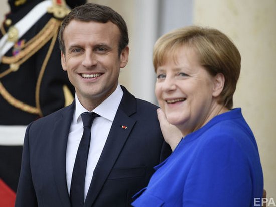 Макрон и Меркель сделали совместное заявление по переговорам «нормандской четверки»