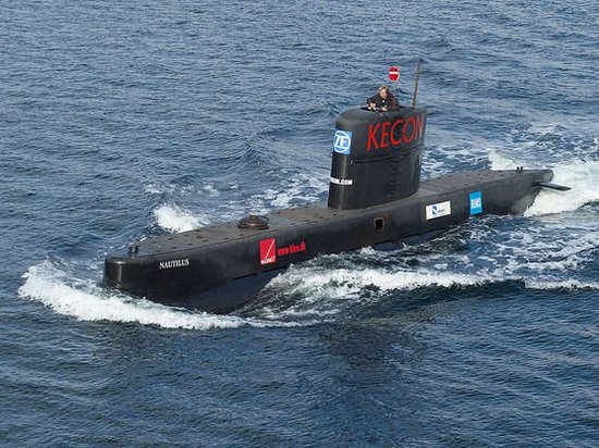 В Дании затонула крупнейшая частная подводная лодка Nautilus