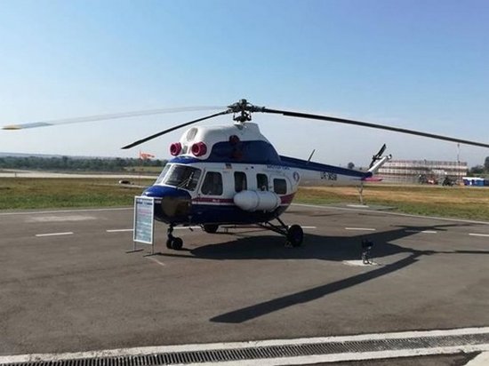 В Запорожье представили первый украинский вертолет «Надежда» (фото)