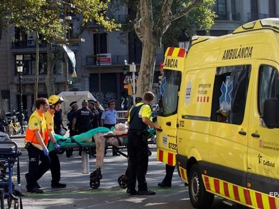 Теракт в Барселоне: число пострадавших превысило 100 человек